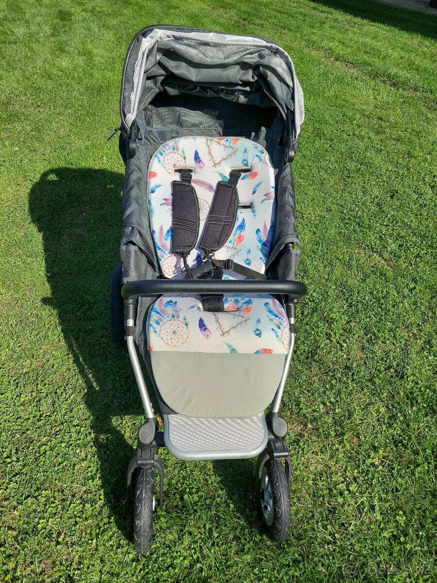 Kočárek Easywalker QTRO - Silver Platinum - 5