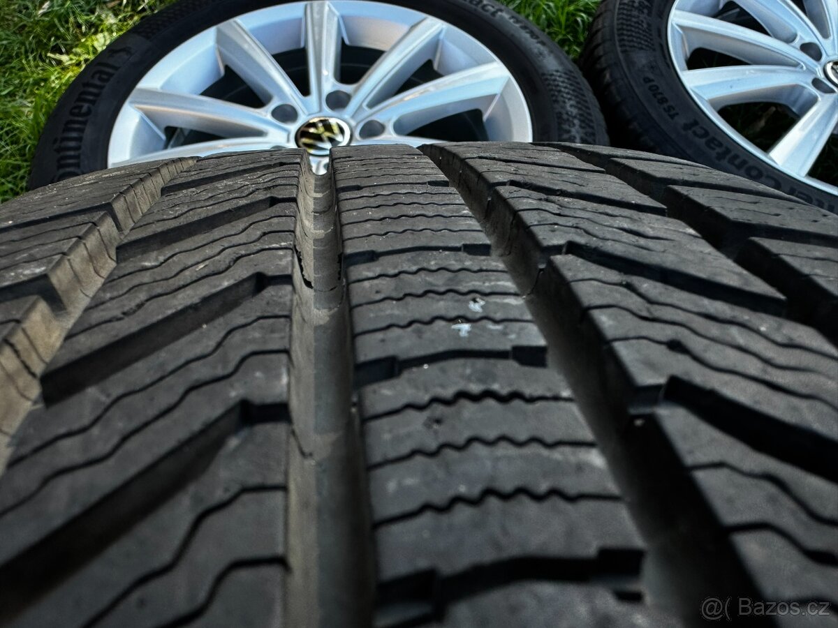 Originál alu kola VW Passat 5x112 R17 zimní - 5