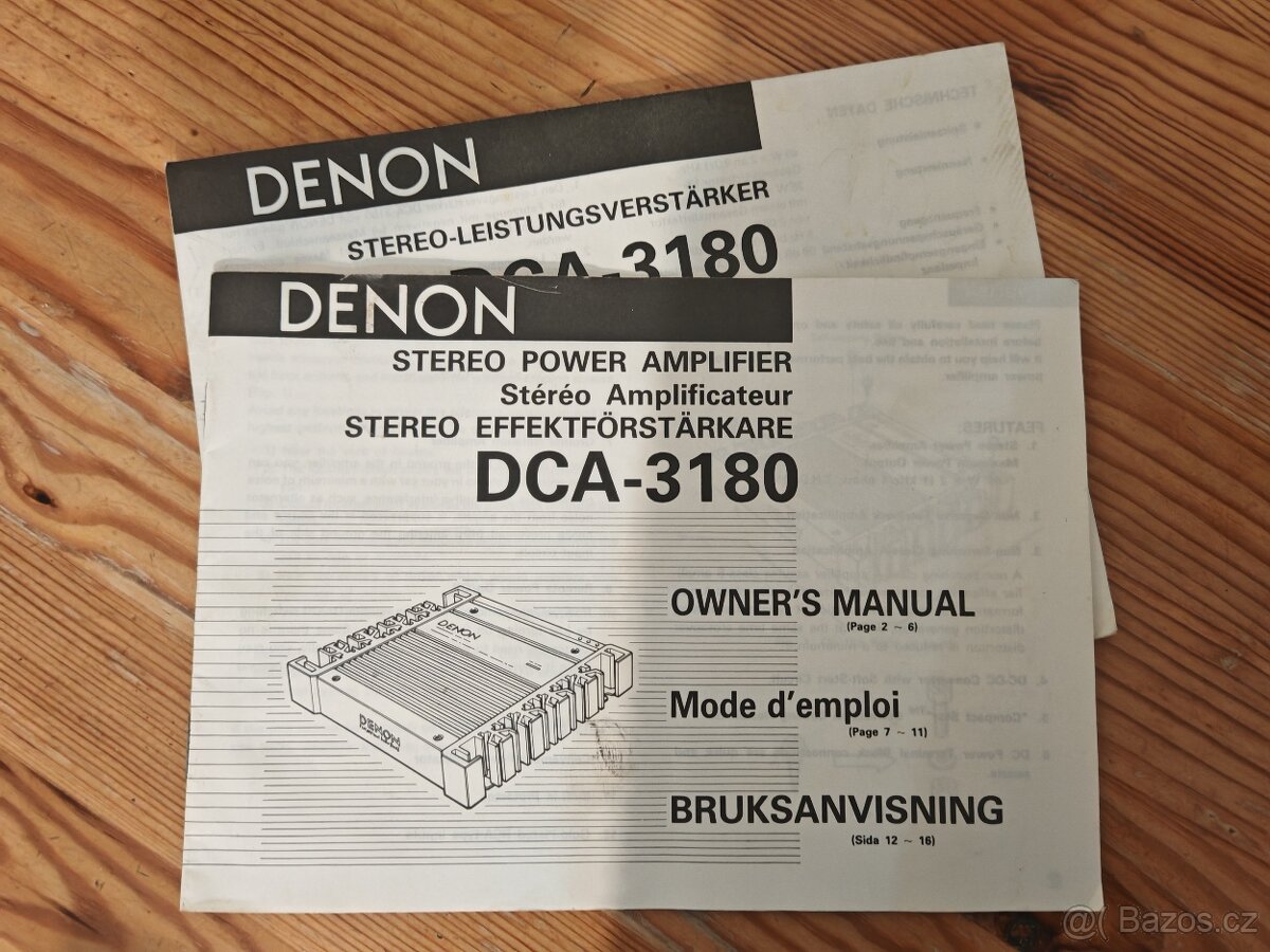 P: Denon DCA-3180 - 5