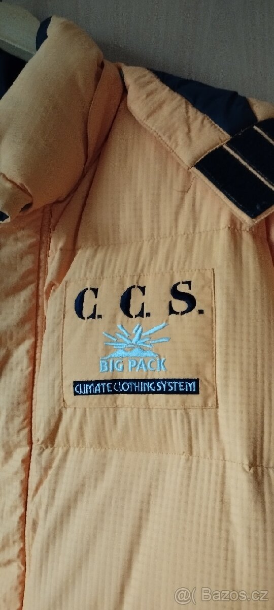 ZIMNÍ BUNDA s kapucí sytě oranžová - 5