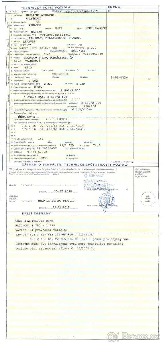 🚛 Renault Master Valník - 5