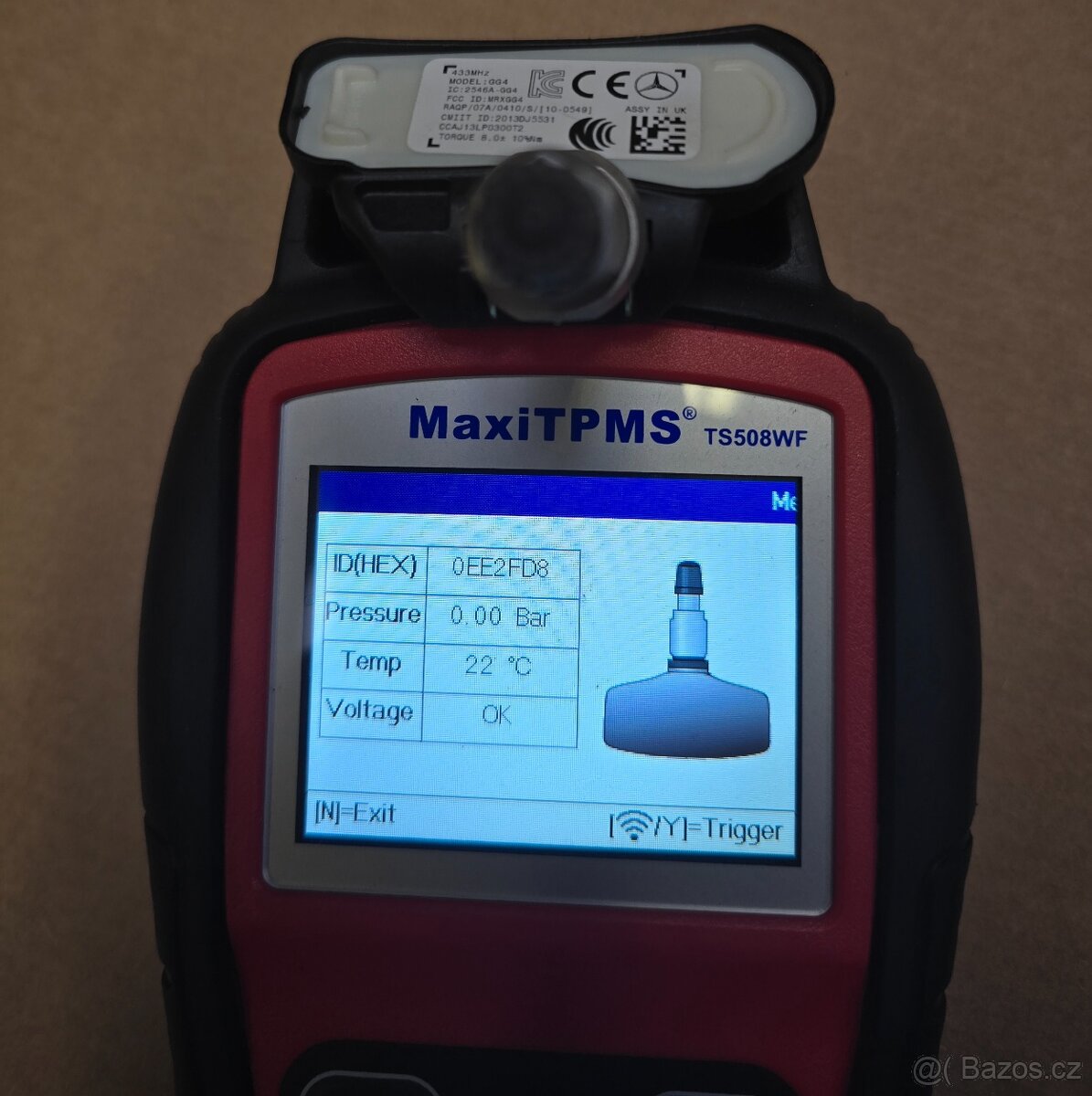 Senzory tlaku (TPMS) originál MERCEDES - 5