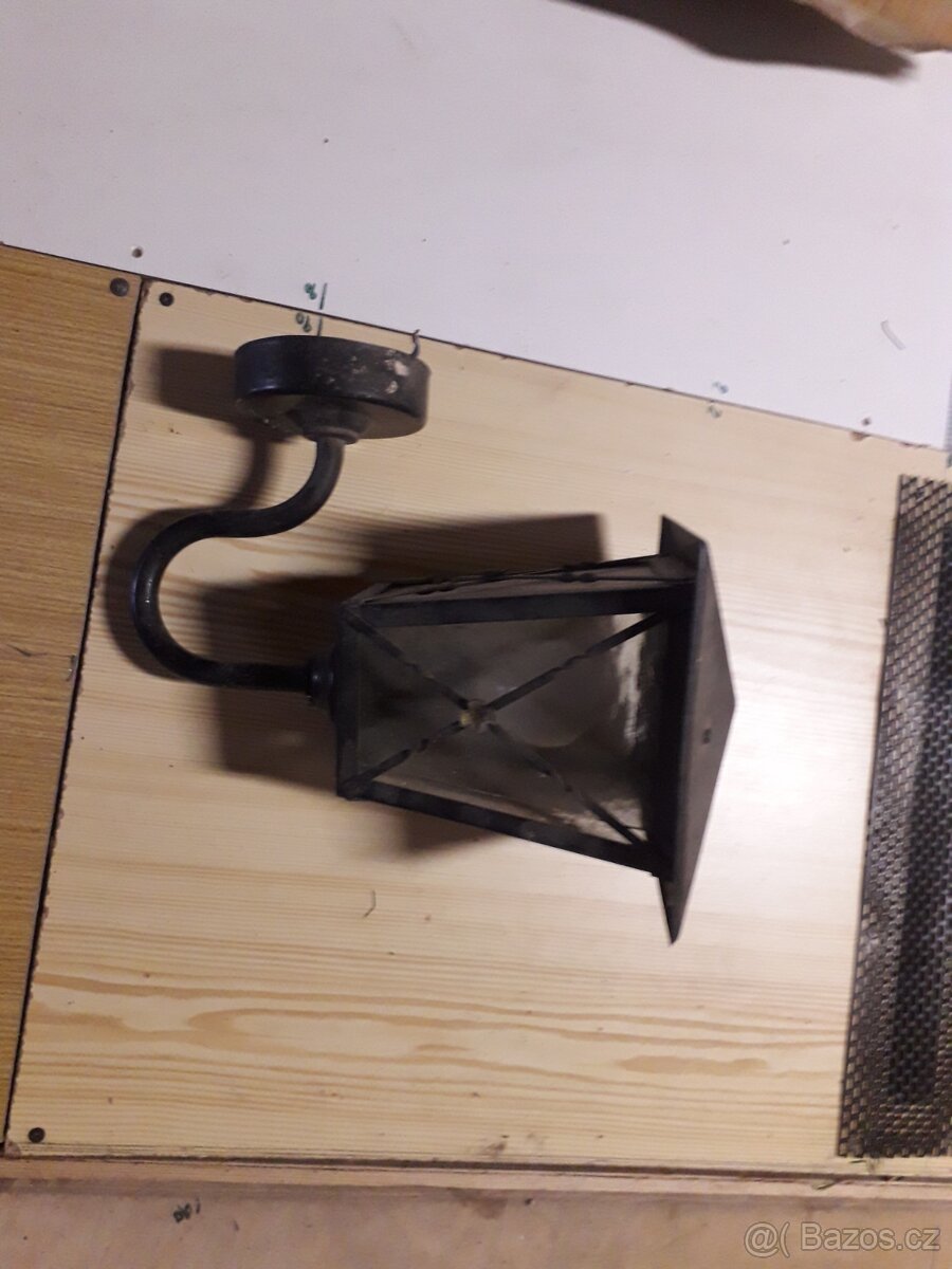 světlo .lustr,lucerna ,rustikal.retro.....venkovní... - 5