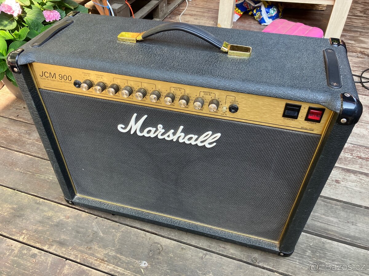 Marshall JCM 900 50W HiGain dual channel kombo - 5