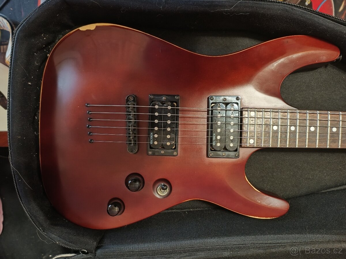 Elektrická kytara Schecter Diamond Series OMEN-6 - 5