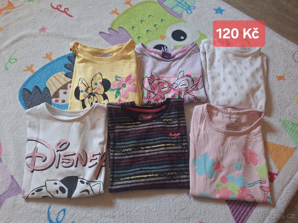 Sada oblečení pro dívku vel. 122-128 - 5