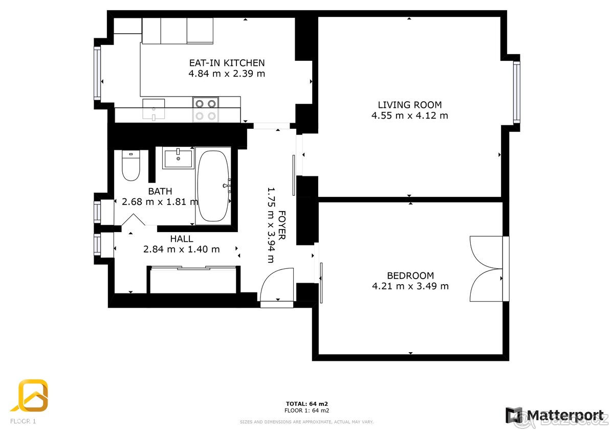 Pronájem byty 2+1, 80 m² - Zlín, ev.č. 14361 - 5