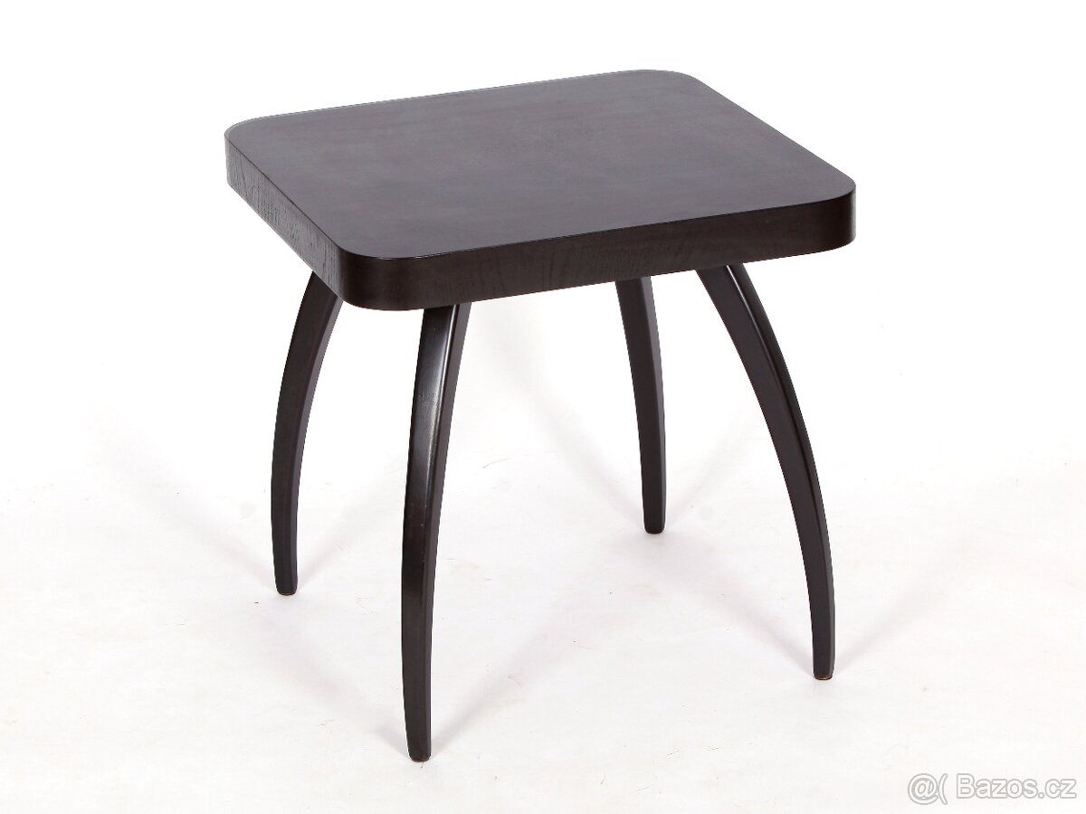 Ikonický stolek Pavouk, dubová dýha, krásný stav. - 5