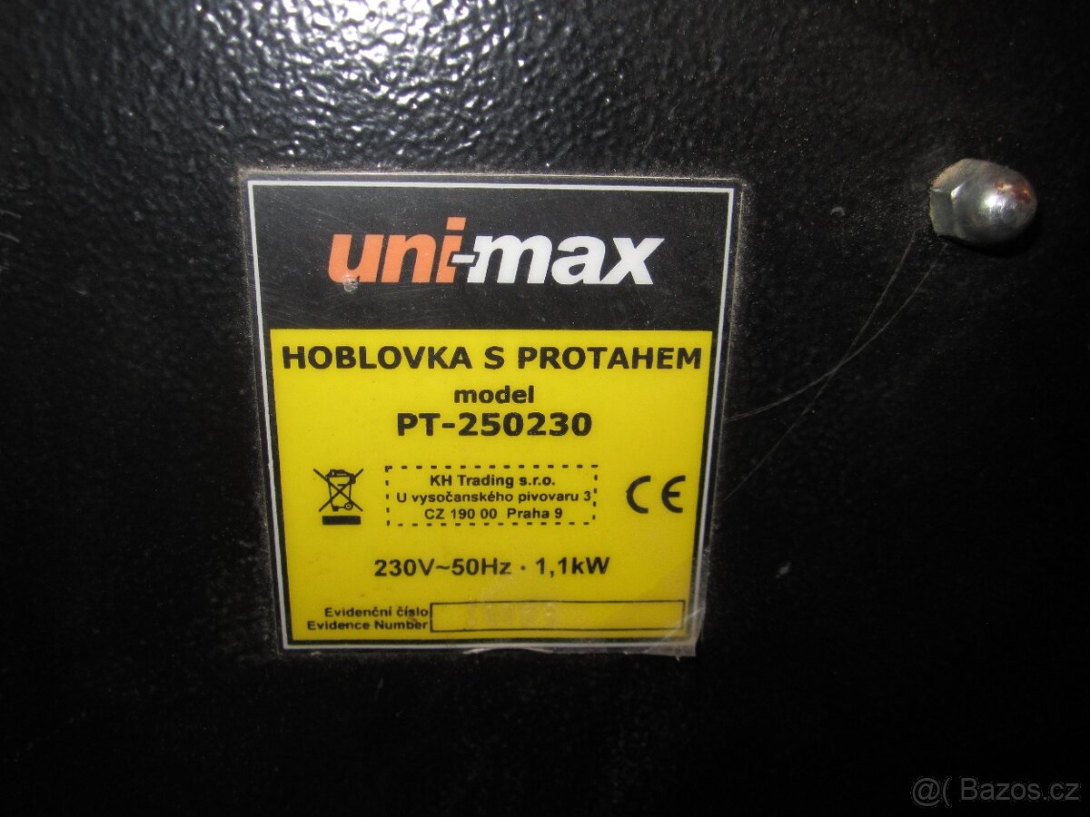 Hoblovka s protahovačkou PT 250 - 5