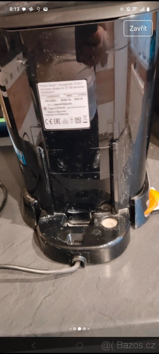 Kapslový kávovar Bosch Tassimo - 5