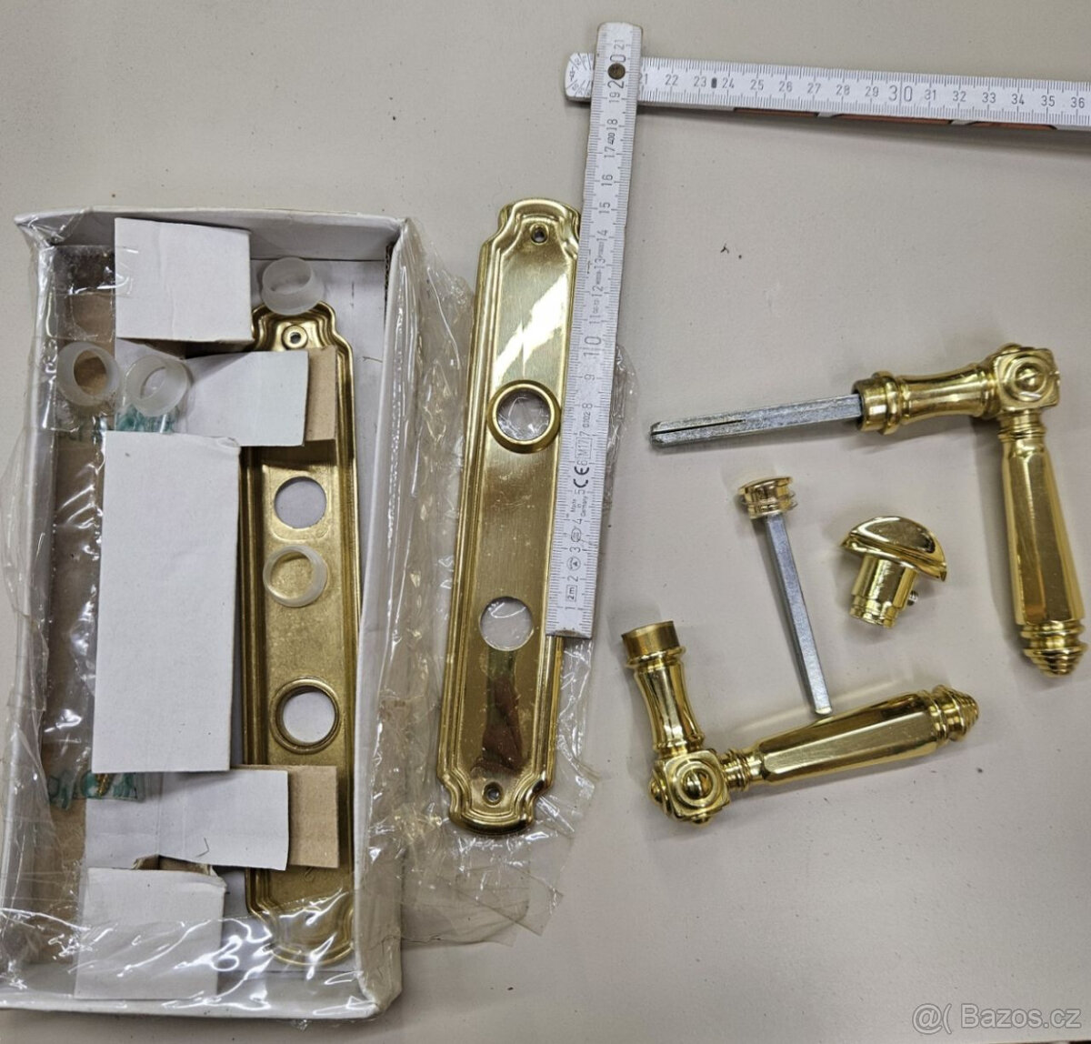 Mosazné kování, kliky, koule - 5