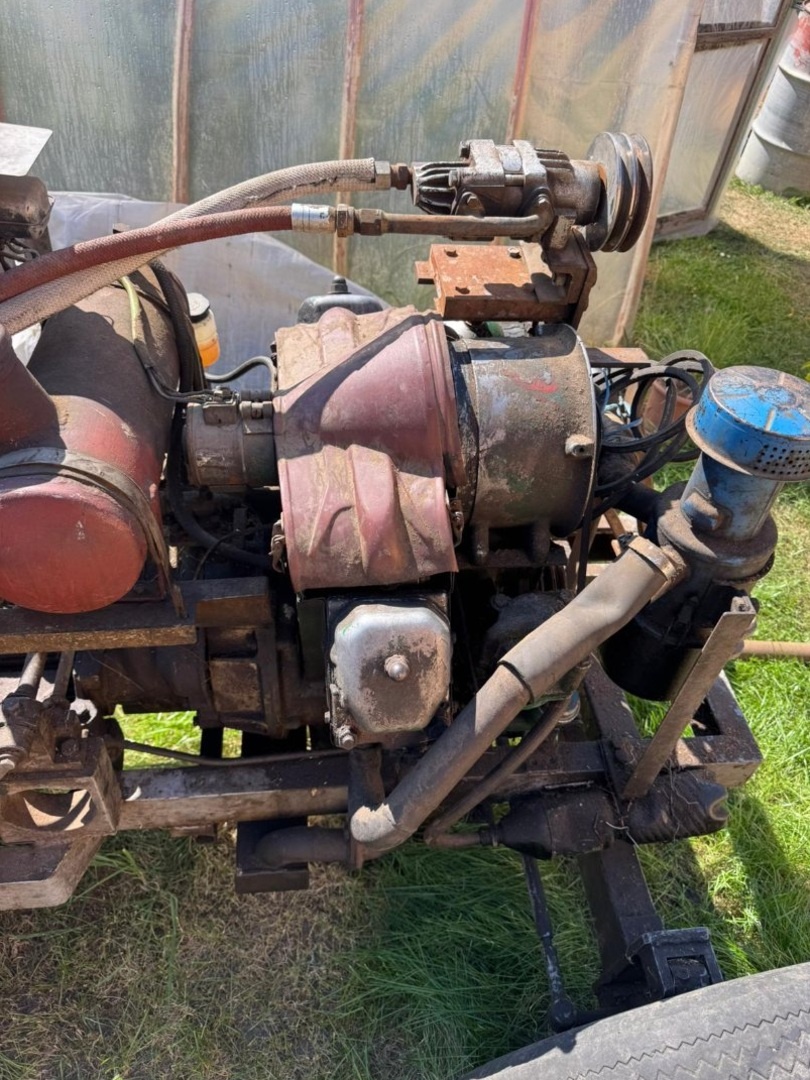 Domácí traktor vlastní výroby - 5