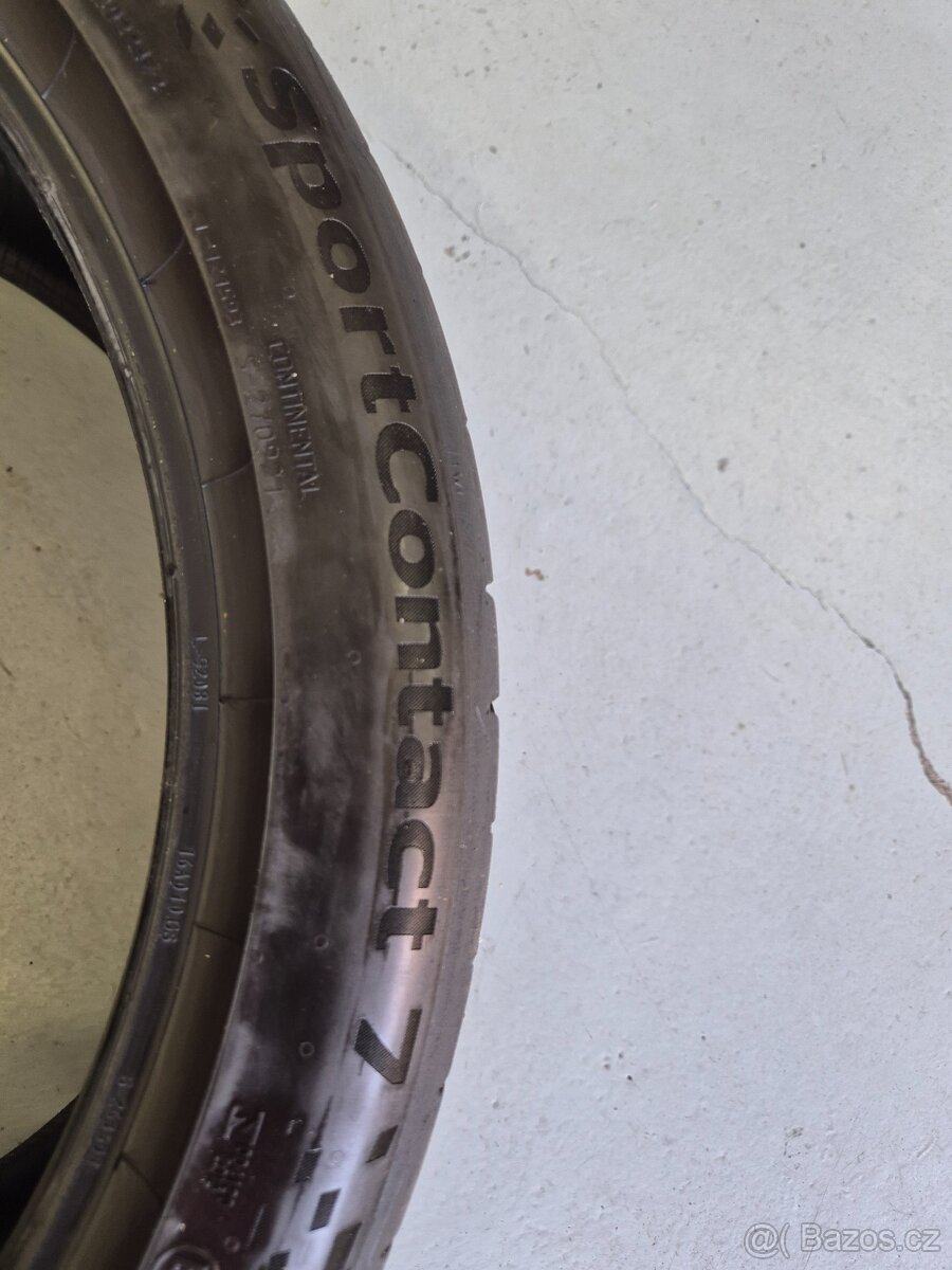 2x letni pneu CONTINENTAL 275/35/19 - 5