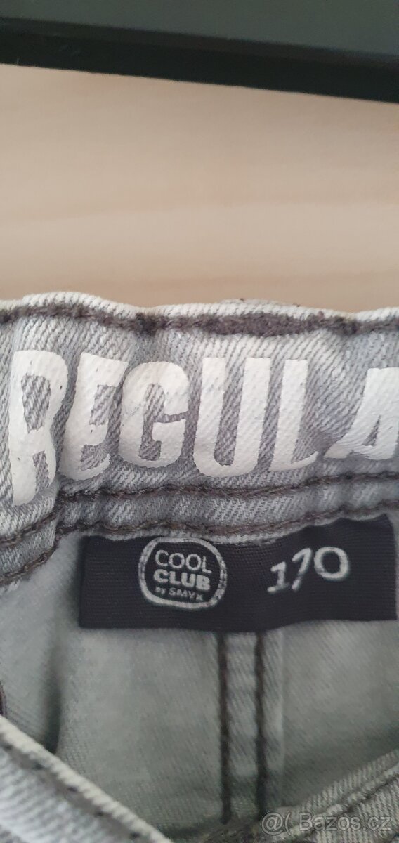 Džíny chlapecké, vel. 170, klasický střih, Cool Club - 5