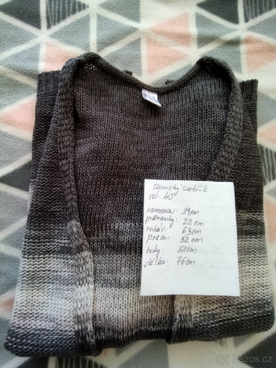 Dámský svetřík vel.40 - 5