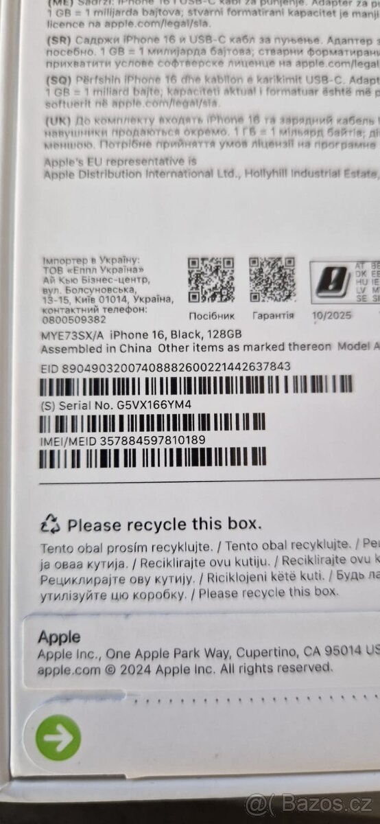 iPhone 16 128GB černá - 5