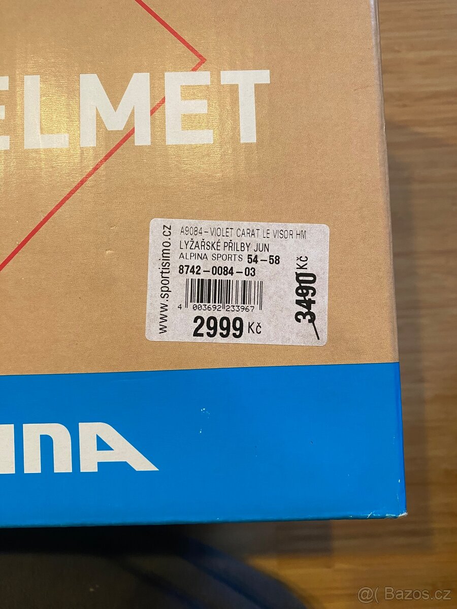 Lyžařská helma s integrovaným hledím Alpina - 5