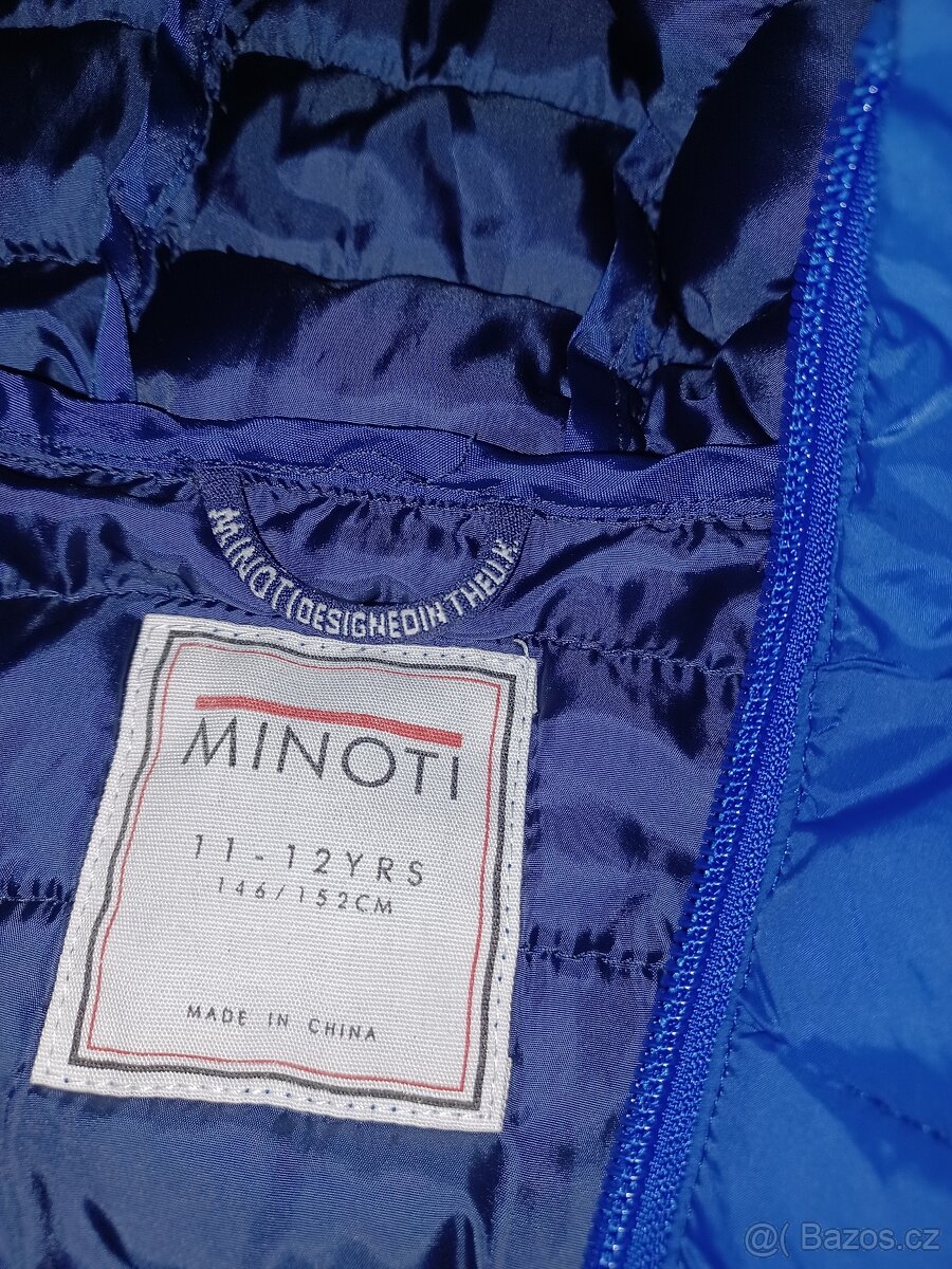 Modrá dětská zimní bunda 146/152 - 5