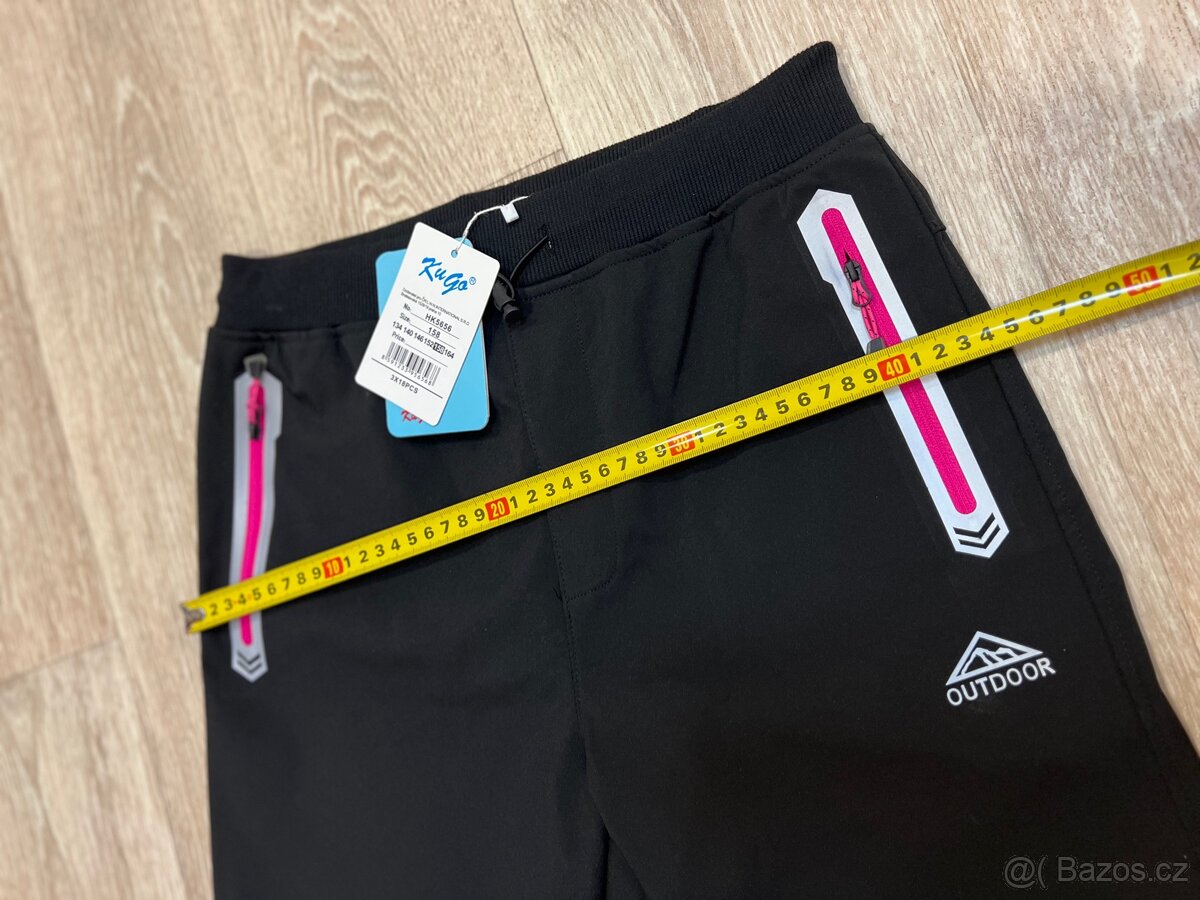 Nové dívčí softshellové kalhoty 158 Kugo - 5