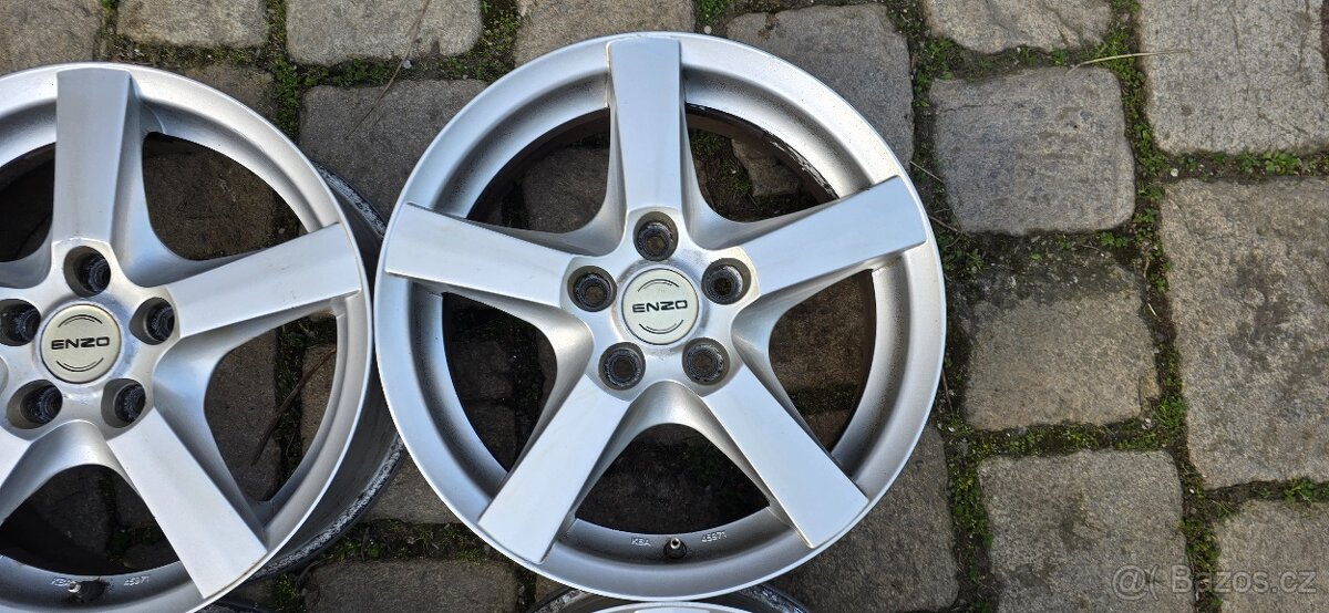 Lité disky Enzo 16", rozteč 5x112, ET45 - zašlu - 5