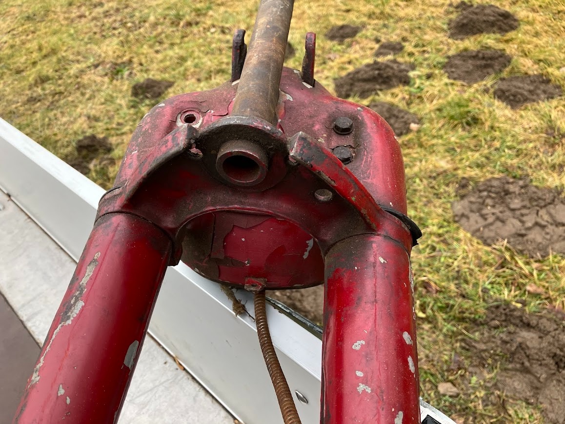 jawa pérák, přední vidlice - 5