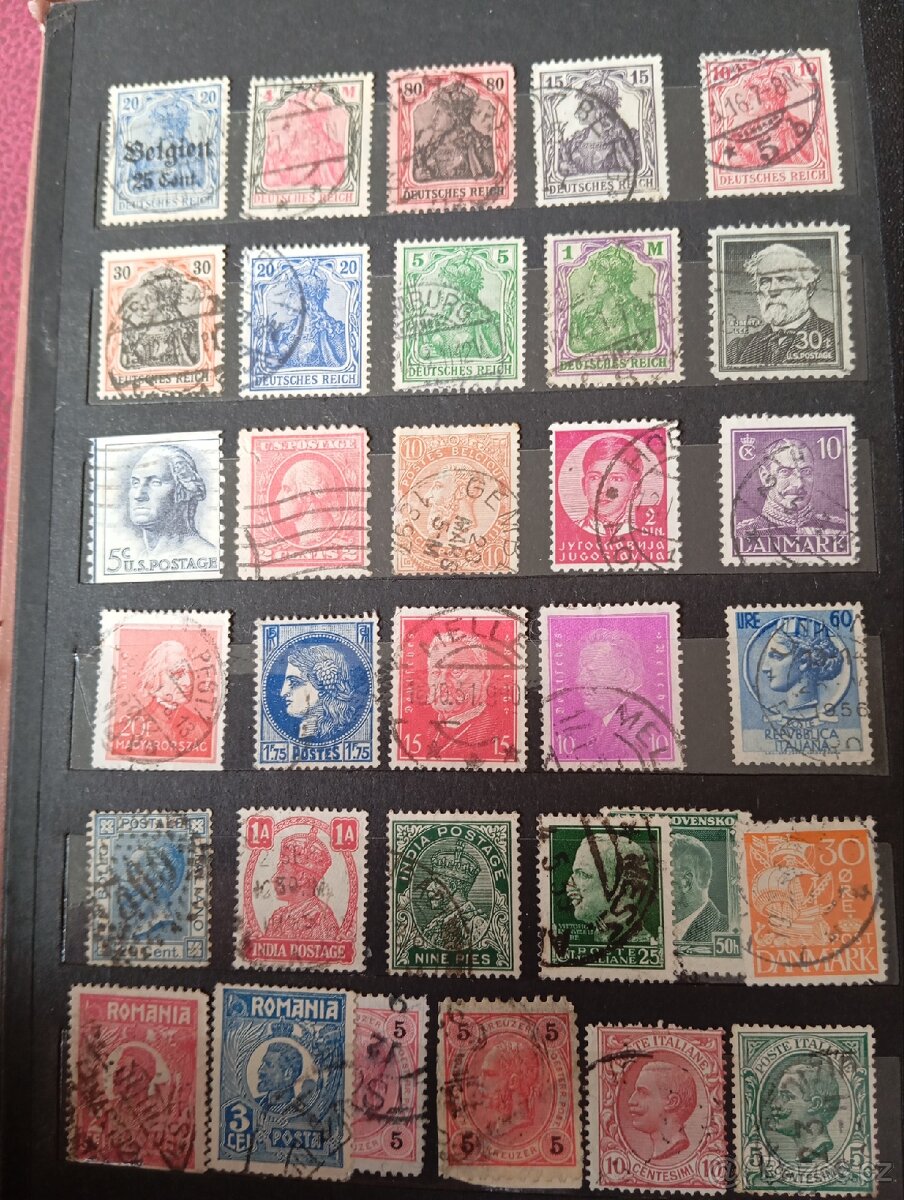 Poštovní známky, nález - 5