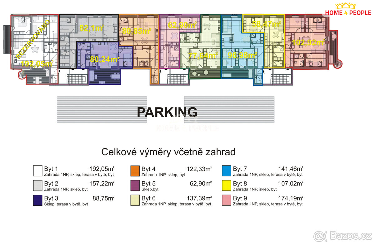 Bytové jednotky k pronájmu - 5