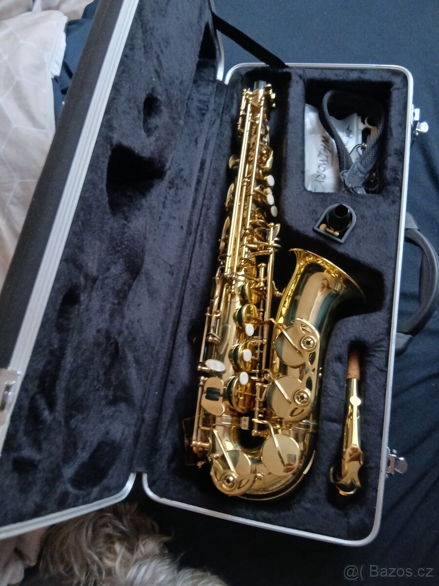 Prodam alt saxofon značky Maxtone, - 5