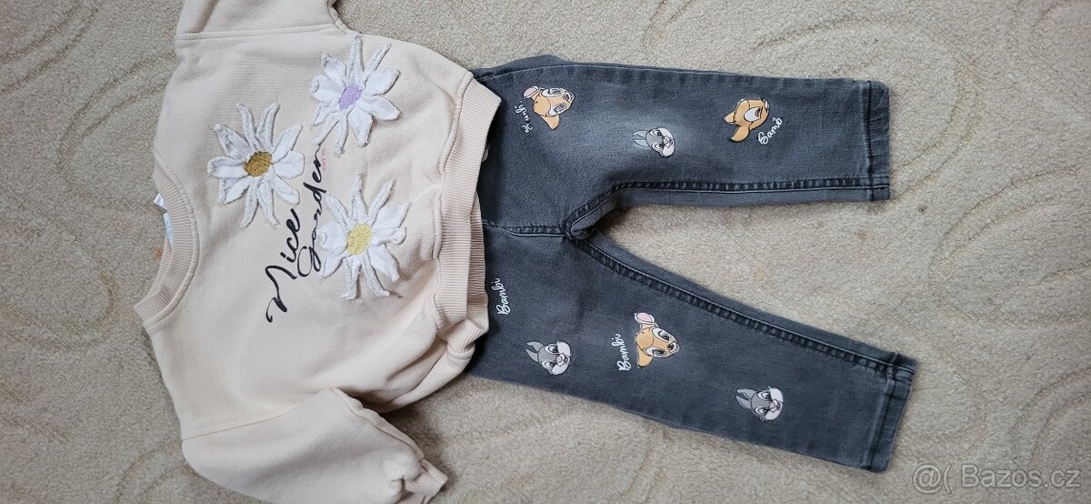 Set oblečení na holčičku 80-86 - 5
