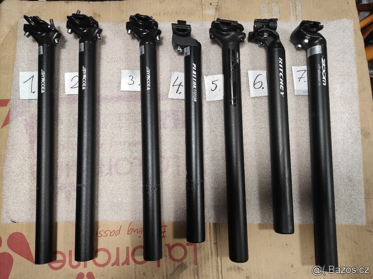 Řídítka sedlovky a další věci. - 5