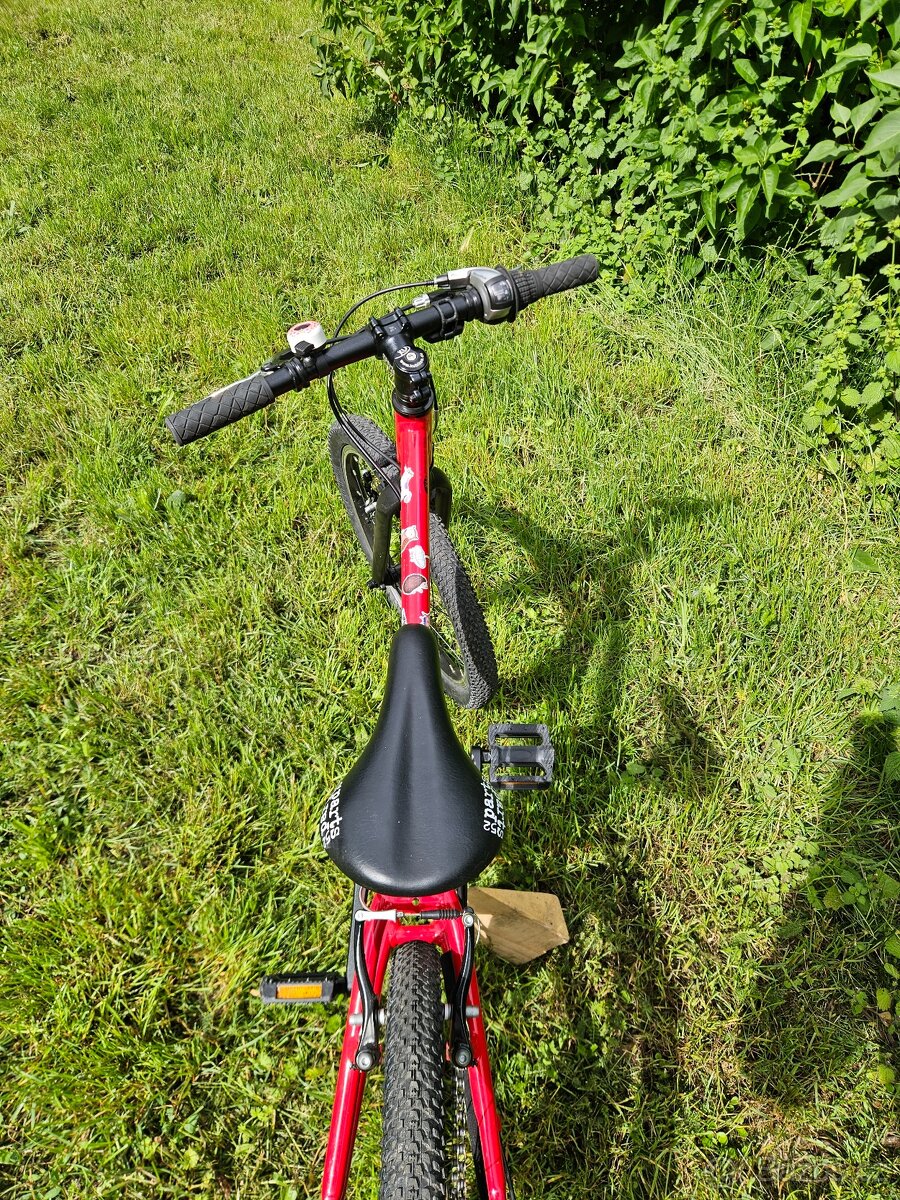 KUBIKES - dětské kolo 20L červená - 5