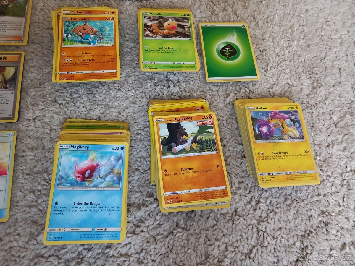 Pokémon karty - sbírka 400 ks - 5