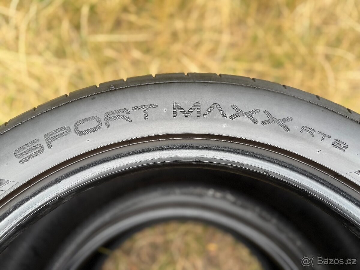 4x Letní pneu Dunlop Sport MAXX RT2 - 275/45 R19 XL - 90% - 5