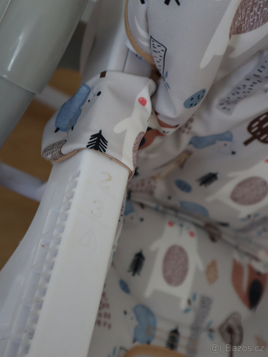 náhradní potah (polstr) na Zopa Primo Monti - softshell - 5