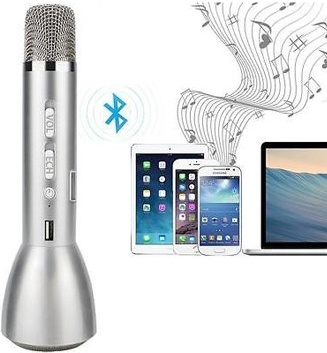 Mikrofon Karaoke bezdrátový bluetooth+reproduktor - 5