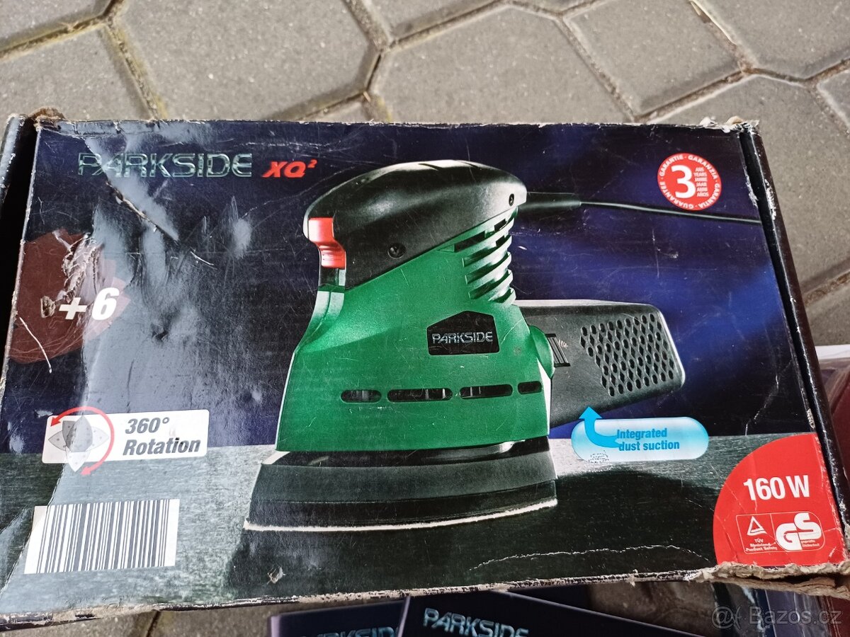 El.vybrační bruska, otočná hlava - 5