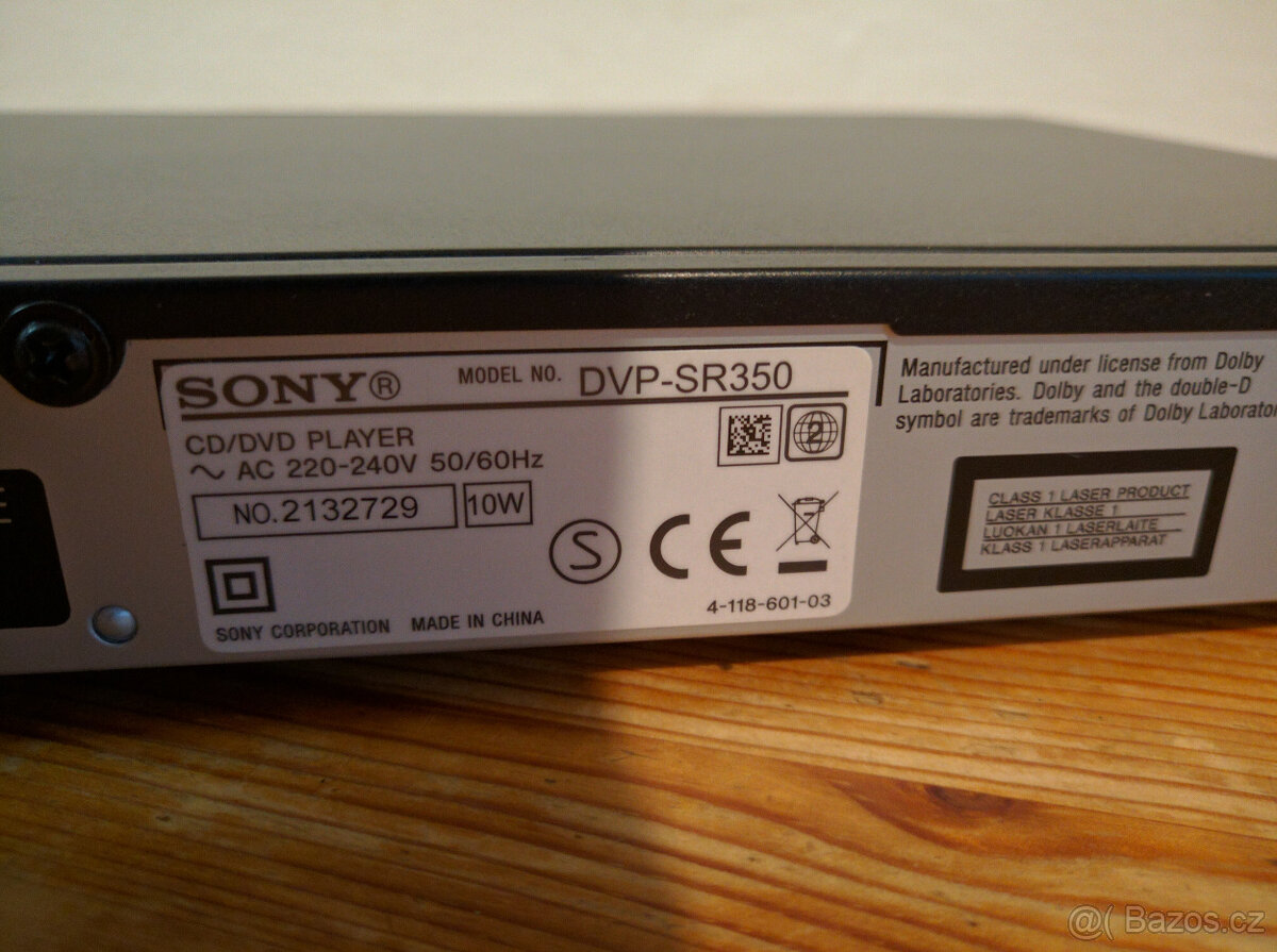 DVD Player Sony DVP-SR350 - 5