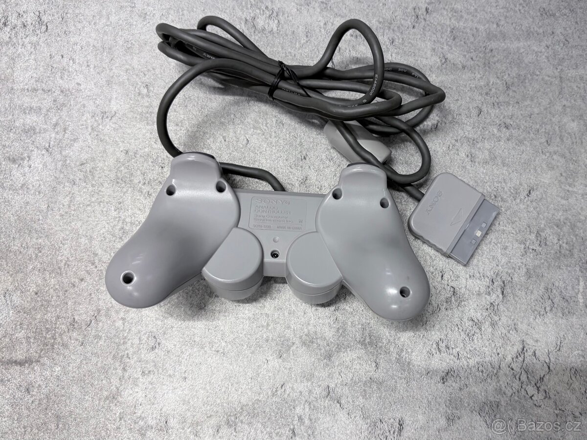 - TOP PS1 Sony Scph-7502C kompletní v krabici - - 5