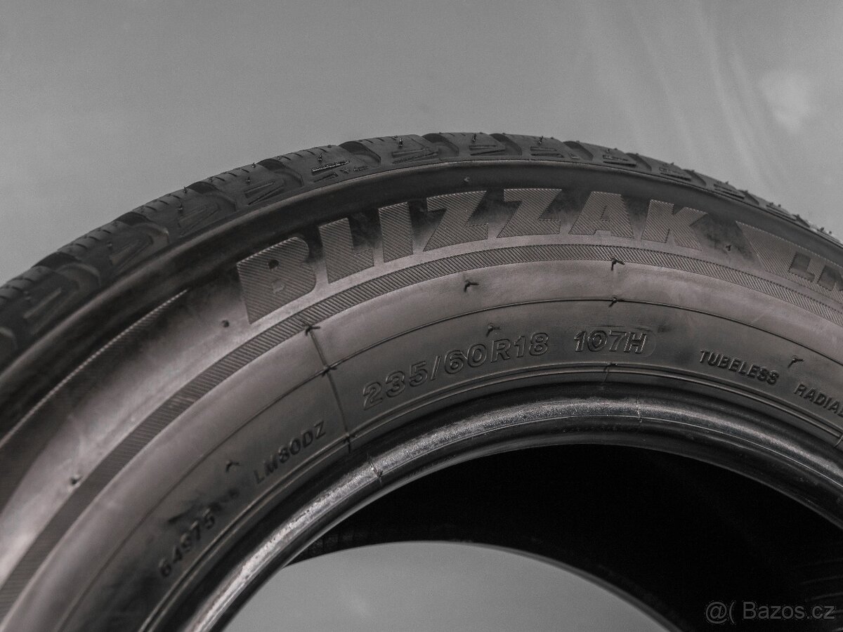 BRIDGESTONE PNEU R18 ZIMNÍ 235/60/18 107H, 4KS 6,0mm (2781B) - 5
