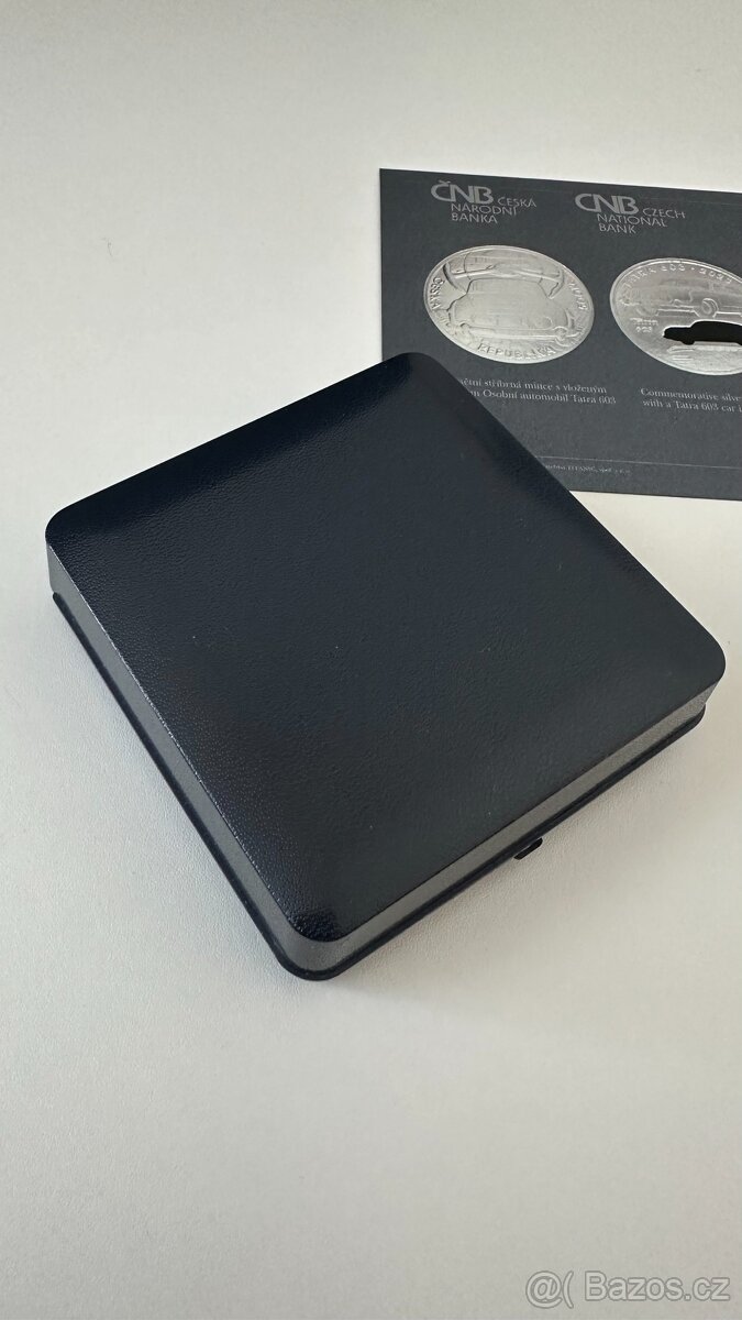 Stříbrná mince 500 Kč 2023 Osobní automobil Tatra 603 bk - 5