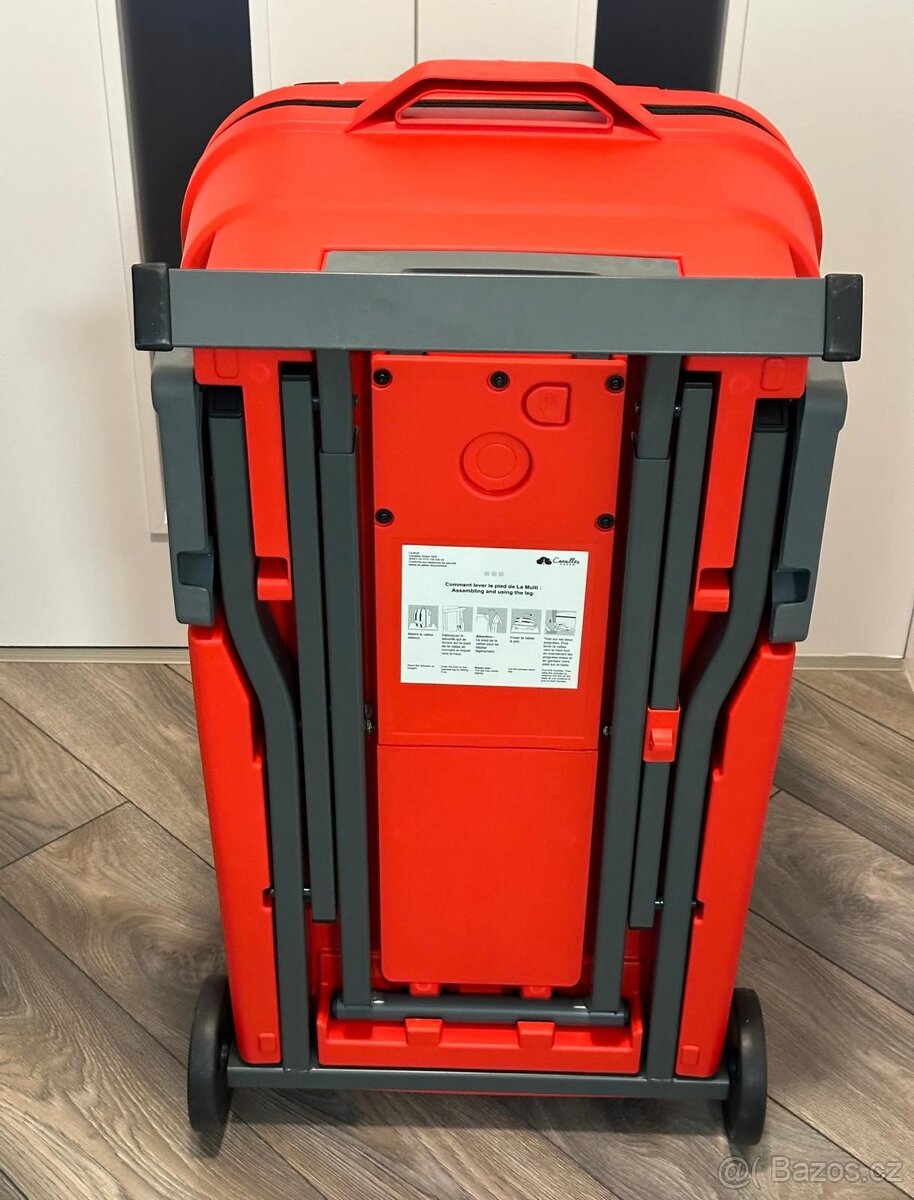 Kufr Multi 6v1 – postýlka, vanička, přebalovák, lehátko/koš - 5