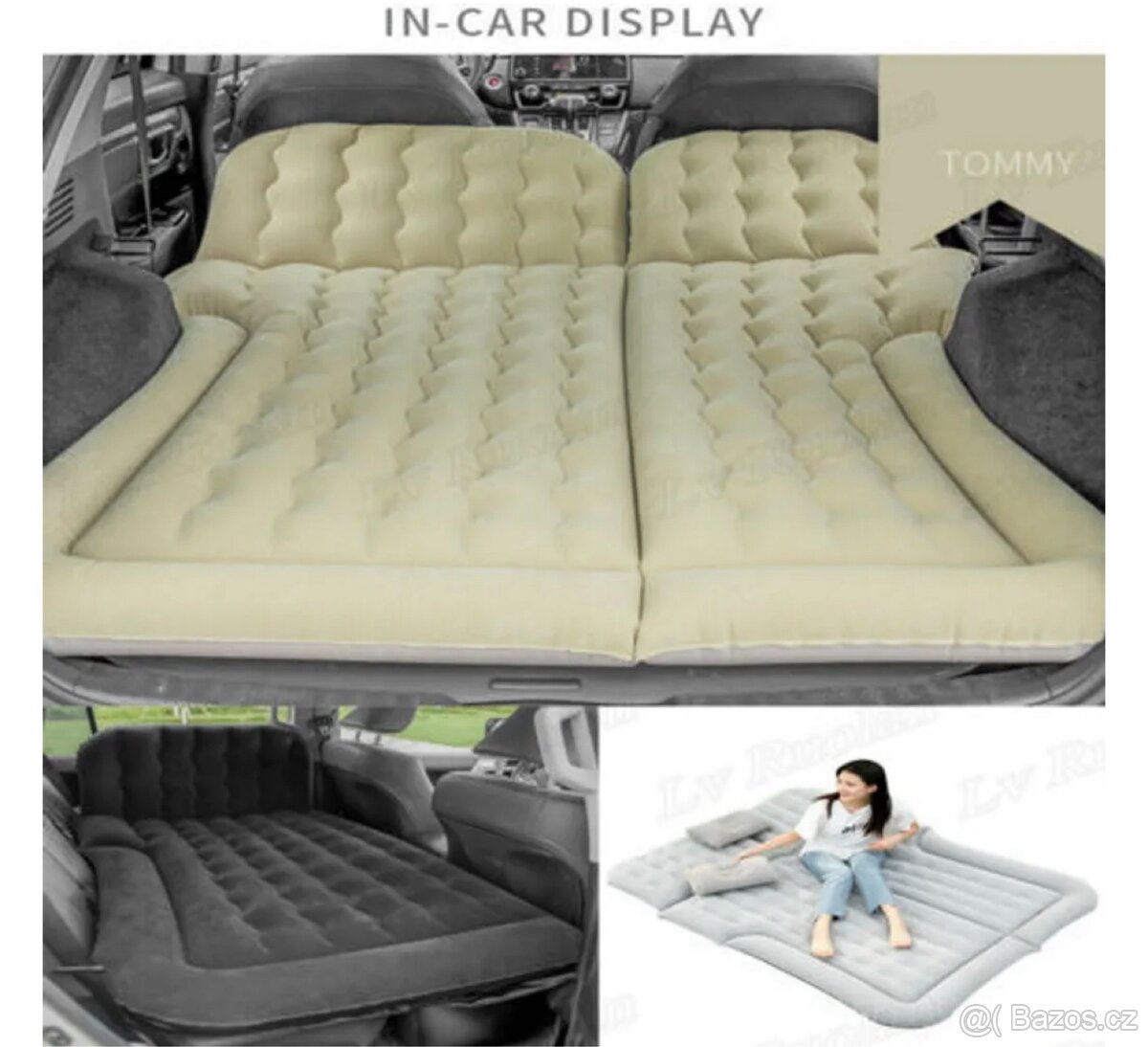 Nafukovací vzduchová matrace se vzduchovou pumpou - 5