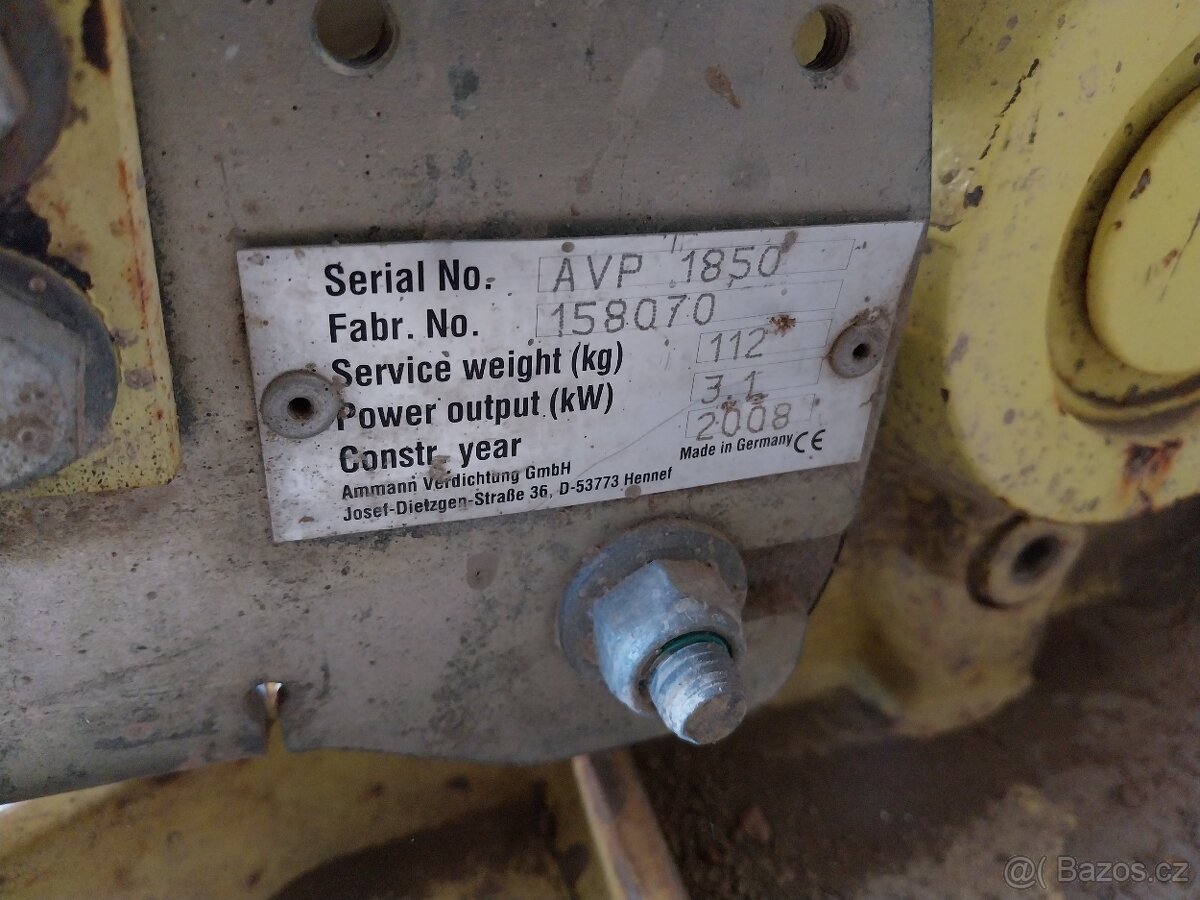 vibrační deska, vibrační pěch - 5