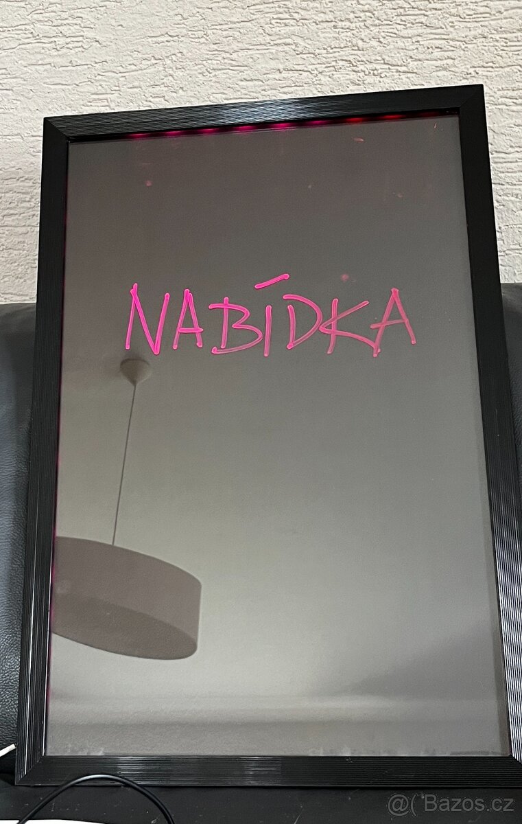 Světelná reklamní LED psací tabule 40x60 cm s DO - 5