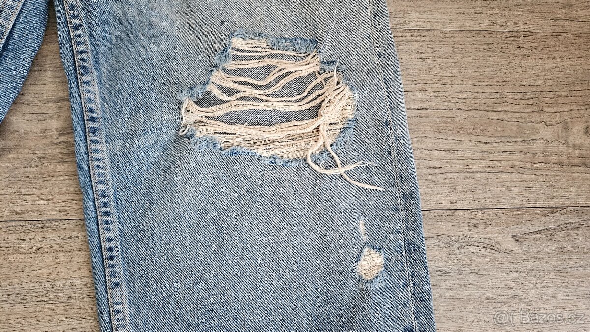 Džíny baggy z Bershky vel. 34 - 5