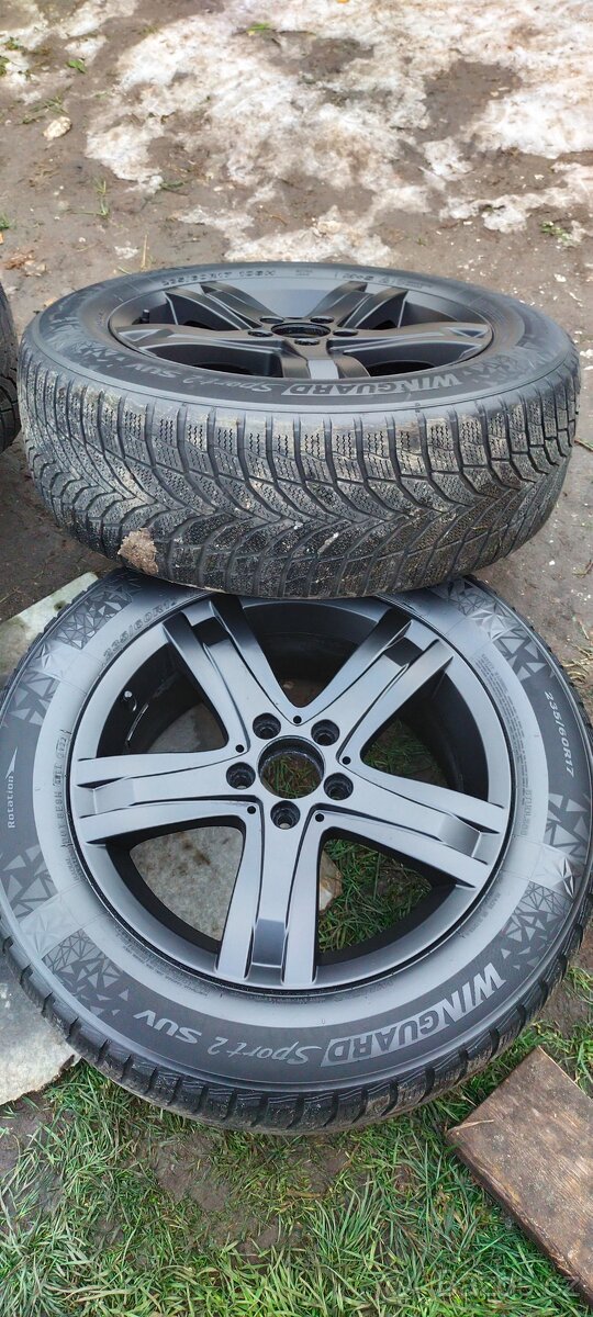 ALU kola 5x112 r17 zimní pneu - 5