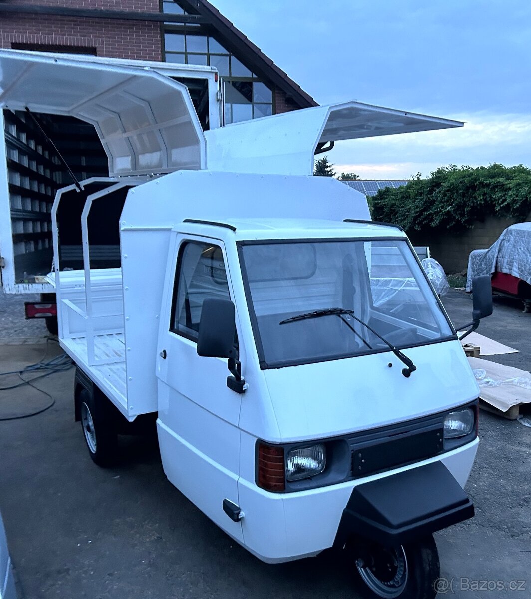 Pojízdná prodejna foodtruck piaggio ape tm - 5