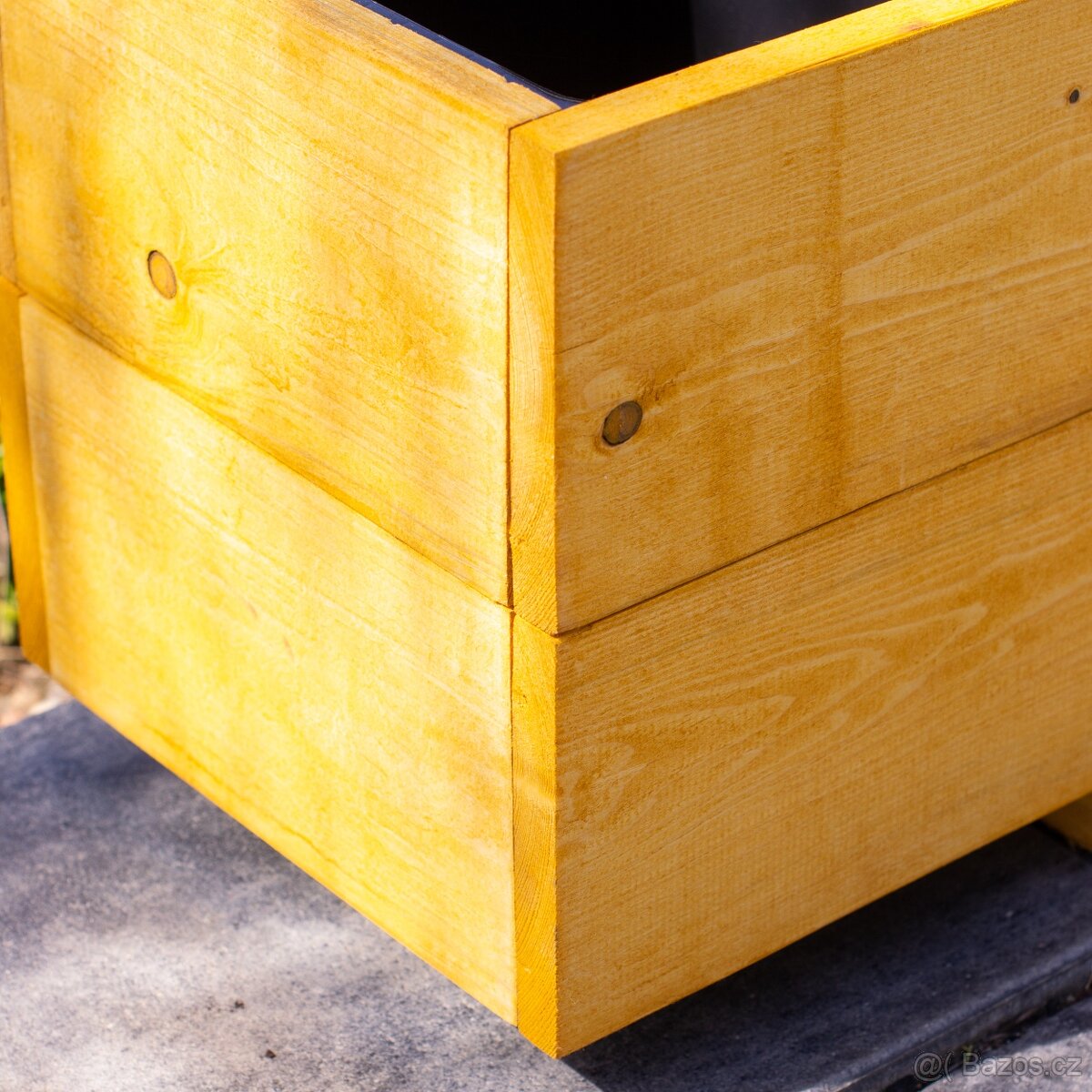 Dřevěné truhlíky na terasu - pinie - 5