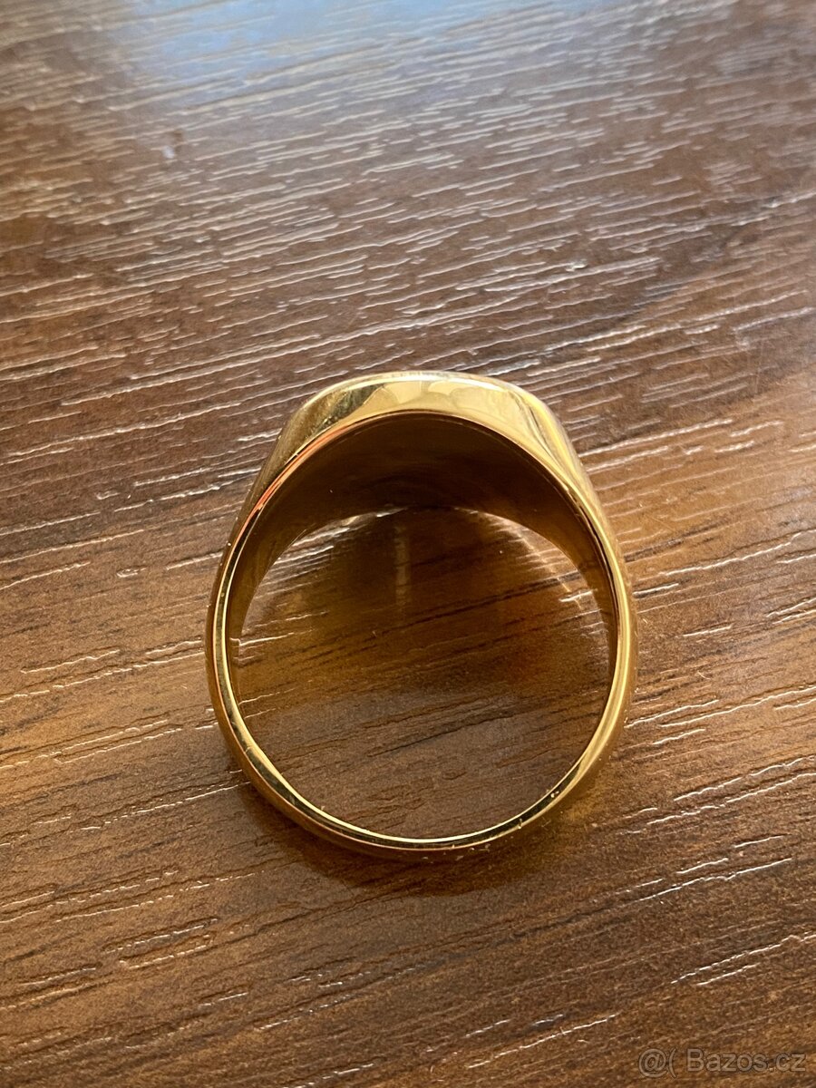 Zlatý pánský prsten - 5