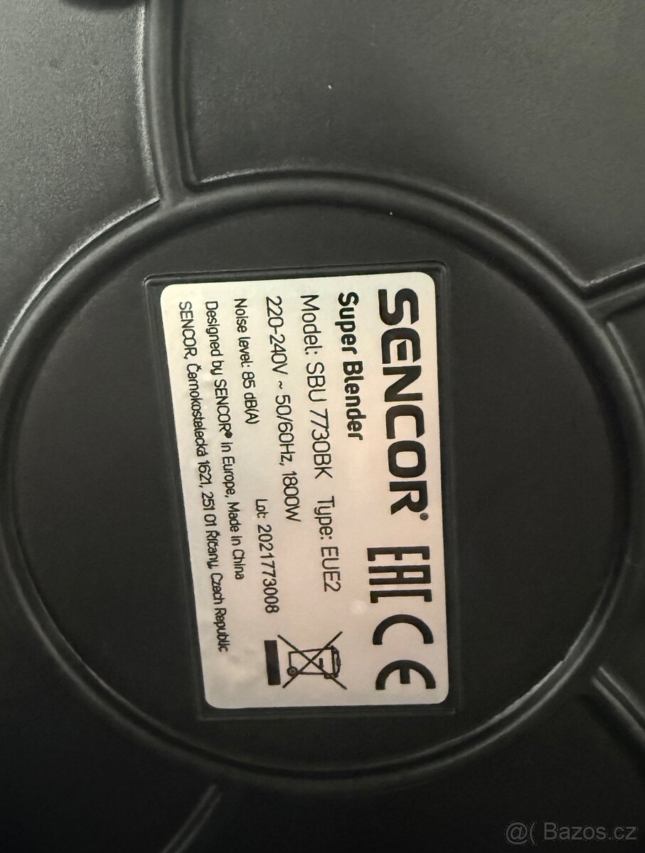 Sencor SBU 7730BK mixér - 5